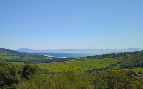 This the view to Africa you get from your morning walk